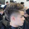 Faux-Hawk Fade Haircuts With Purple Highlights (Photo 16 of 25)