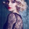 Short Wedding Hairstyles With Vintage Curls (Photo 2 of 25)