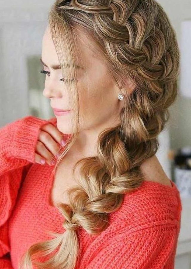 25 Ideas of Side Braid Updo for Long Hair