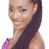 Mermaid Waves Hairstyles With Side Cornrows (Photo 13 of 25)