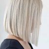 Icy Blonde Inverted Bob Haircuts (Photo 24 of 25)