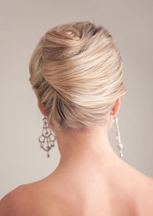 2024 Best of Low Messy Bun Hairstyles for Mother of the Bride