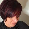 Pageboy Maroon Red Pixie Haircuts (Photo 12 of 25)