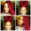 African Red Twists Micro Braid Hairstyles (Photo 11 of 25)