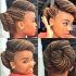 2024 Best of Two-toned Twist Updos for Wedding