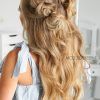 Braided Half-Up Knot Hairstyles (Photo 12 of 25)