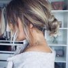 Low Messy Bun Wedding Hairstyles For Fine Hair (Photo 17 of 25)