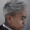 Cool Silver Asian Hairstyles (Photo 4 of 25)