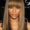 Weaved Polished Pony Hairstyles With Blunt Bangs (Photo 20 of 25)