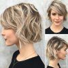 Fun Choppy Bob Hairstyles With A Deep Side Part (Photo 23 of 25)