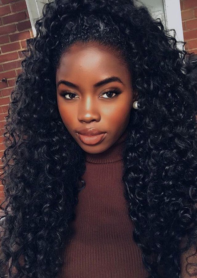 25 Inspirations Black People Long Hairstyles