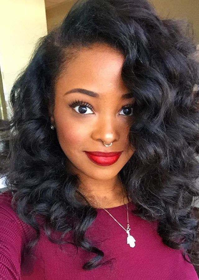 25 Photos Long Hairstyles for Black Women