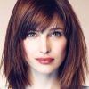 Long Hairstyles For Square Faces With Bangs (Photo 15 of 25)