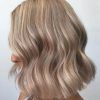 Messy Blonde Lob With Lowlights (Photo 13 of 25)