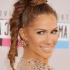 Unique Braided Up-Do Ponytail Hairstyles (Photo 21 of 25)