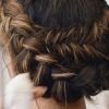 Halo Braid Hairstyles With Long Tendrils (Photo 18 of 26)
