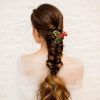 Loosely Tied Braided Hairstyles With A Ribbon (Photo 8 of 25)