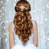 Large Bun Wedding Hairstyles With Messy Curls (Photo 15 of 25)