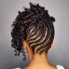 Updo Hairstyles With 2-Strand Braid And Curls (Photo 22 of 25)
