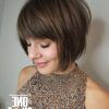 Round Bob Hairstyles With Front Bang (Photo 3 of 25)