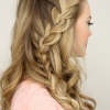 Three Strand Long Side Braided Hairstyles (Photo 4 of 25)