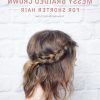 Messy Crown Braided Hairstyles (Photo 16 of 25)