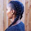 Spiral Under Braid Hairstyles With A Straight Ponytail (Photo 24 of 25)