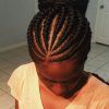 Ghana Braids Bun Hairstyles (Photo 5 of 15)