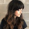 Dynamic Layered Feathered Bangs Hairstyles (Photo 6 of 25)