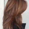 Waist-Length Brunette Hairstyles With Textured Layers (Photo 18 of 25)