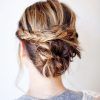 Braided High Bun Hairstyles With Layered Side Bang (Photo 16 of 25)