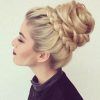 Messy High Bun Prom Updos (Photo 19 of 25)