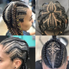 Thin And Thick Cornrows Under Braid Hairstyles (Photo 16 of 25)