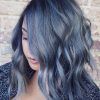 Black And Denim Blue Waves Hairstyles (Photo 3 of 25)