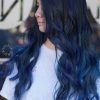 Black And Denim Blue Waves Hairstyles (Photo 5 of 25)