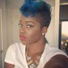 Blue Hair Mohawk Hairstyles (Photo 4 of 25)