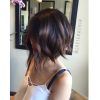 Edgy Brunette Bob Hairstyles With Glossy Waves (Photo 7 of 25)