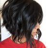 Edgy Brunette Bob Hairstyles With Glossy Waves (Photo 1 of 25)