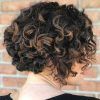 Curly Dark Brown Bob Hairstyles With Partial Balayage (Photo 3 of 25)