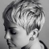 Undercut Blonde Pixie Hairstyles With Dark Roots (Photo 17 of 25)