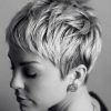 Messy Pixie Hairstyles With Chunky Highlights (Photo 25 of 25)