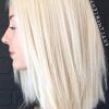 Blunt Cut White Gold Lob Blonde Hairstyles (Photo 7 of 25)