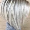 Silver Balayage Bob Haircuts With Swoopy Layers (Photo 22 of 25)