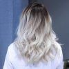 Dark Roots And Icy Cool Ends Blonde Hairstyles (Photo 9 of 25)