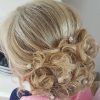 Curly Blonde Updo Hairstyles For Mother Of The Bride (Photo 1 of 25)