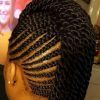 Partial Updo Rope Braids With Small Twists (Photo 12 of 25)