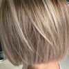 Short Razored Blonde Bob Haircuts With Gray Highlights (Photo 3 of 25)
