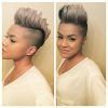 Bleached Feminine Mohawk Hairstyles (Photo 14 of 25)