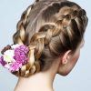 Embellished Caramel Blonde Chignon Bridal Hairstyles (Photo 14 of 25)