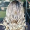 Icy Blonde Beach Waves Haircuts (Photo 24 of 25)